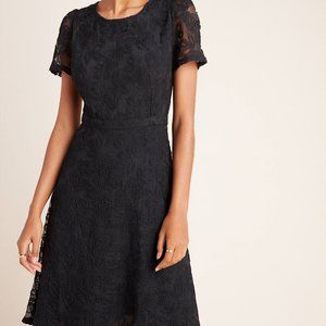 Anthropologie Black Dress